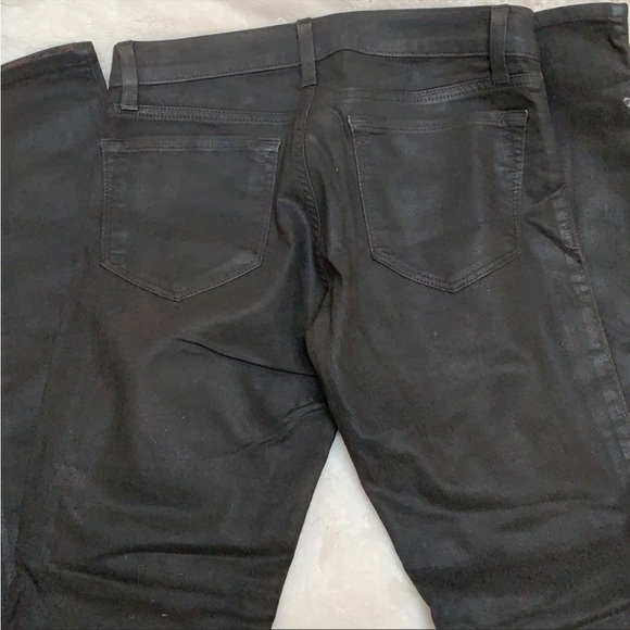 EUC J Brand coated leggings in color Mocha, size 25 - Picture 6 of 6